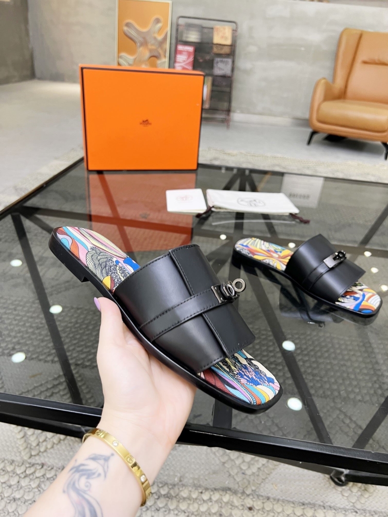 Hermes Slippers